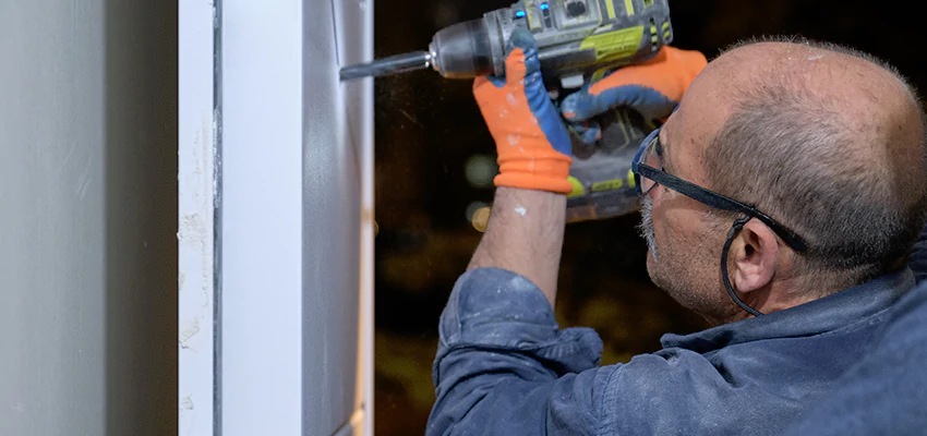 Rim Peephole Cam Installation in Ladera Heights, California